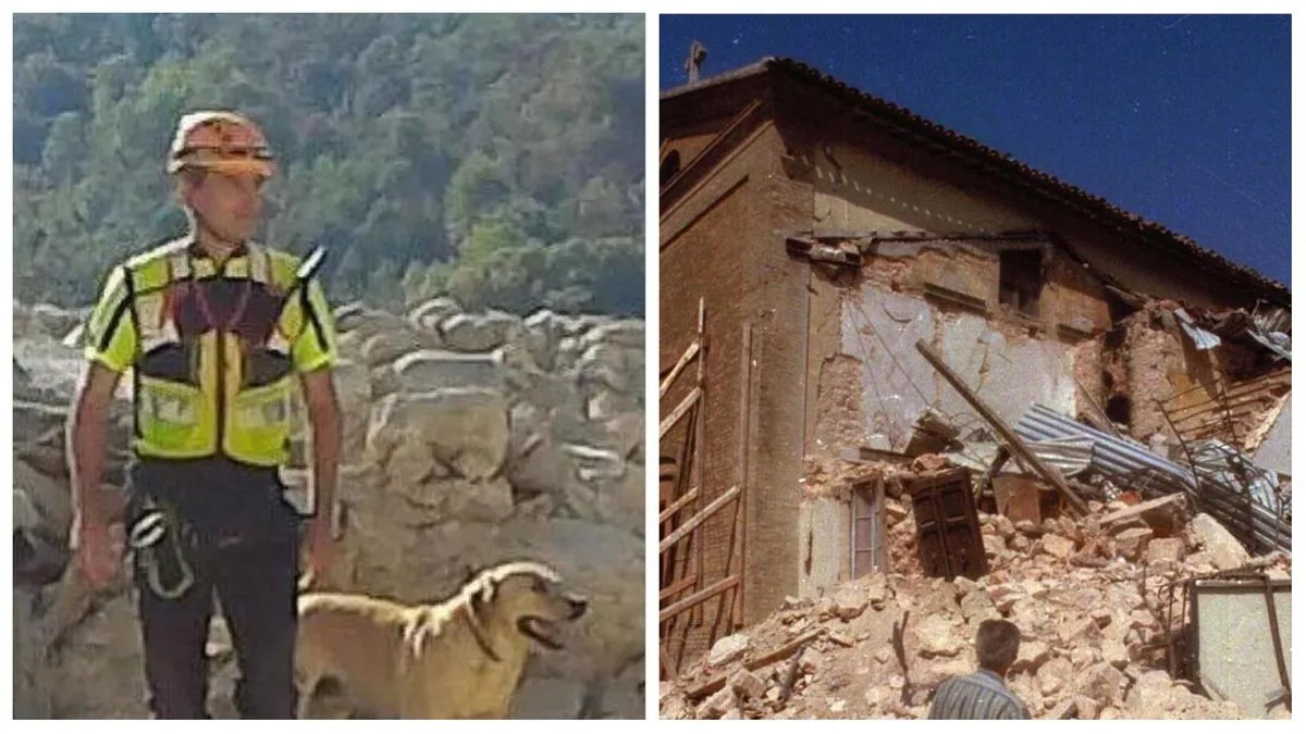 Farewell to Marley, the hero dog of the 2016 earthquake and the collapse of the Morandi bridge in Genoa
