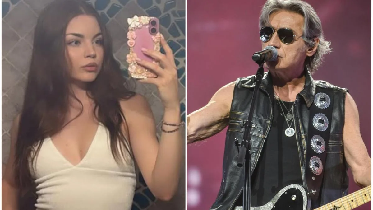 Ligabue sings with his daughter Linda the song he had written for her, in front of 5000 people: “An emotion that