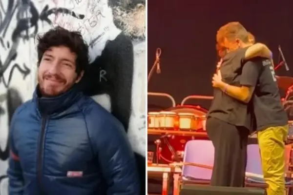 Big party in memory of Ambro, the hug to the mother on stage: the video