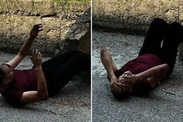 Fakir, another video emerges. It was shot by a policeman: he is agitated and upset