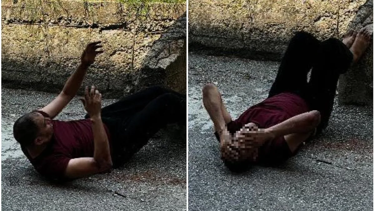 Fakir, another video emerges. It was shot by a policeman: he is agitated and upset
