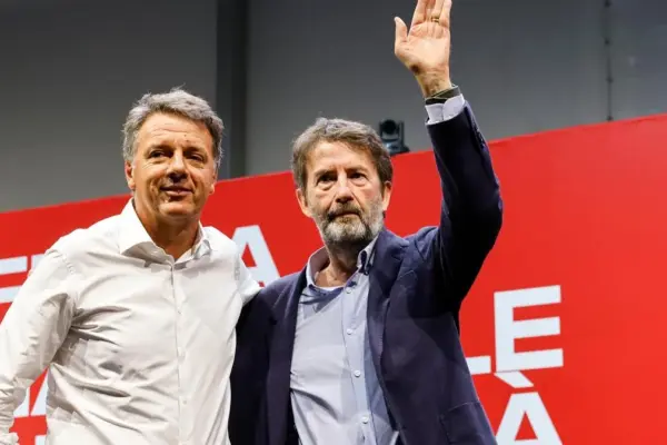 Dario Franceschini, the return. Applause at the Festa dell’Unità, Matteo Renzi: “A genuine person”