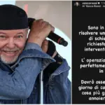 Vasco Rossi operated on his back, the post from the hospital: “Surgery successful, I am already on my feet. The most
