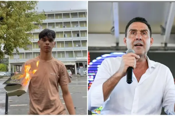 The activist influencer Vannacci burns the Quran live. But the general dissociates himself: “We do not mock the
