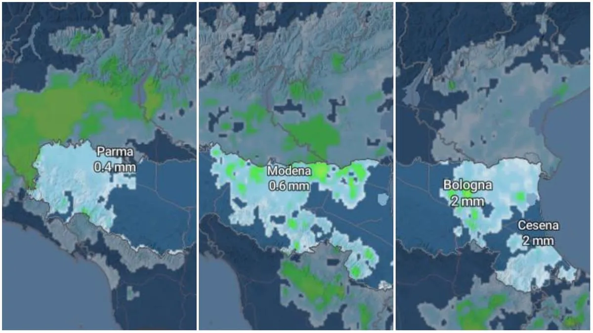 Thunderstorm outbreak in Emilia-Romagna and weather alert: when they arrive and the weekend forecast