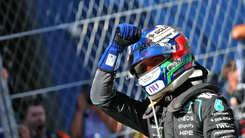 Kimi Antonelli, what strength on his Mercedes