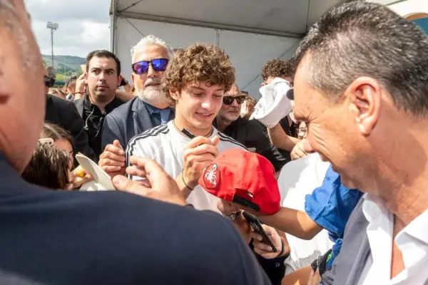 Kimi Antonelli in San Marino meets the children: “I would like to become one of the greatest drivers of all time”