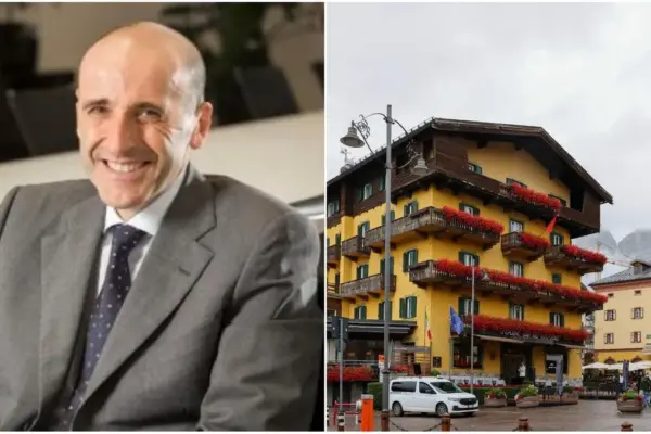 The Hotel de la Poste changed hands. Vacchi buys the myth of Cortina, which has hosted VIPs and royalty