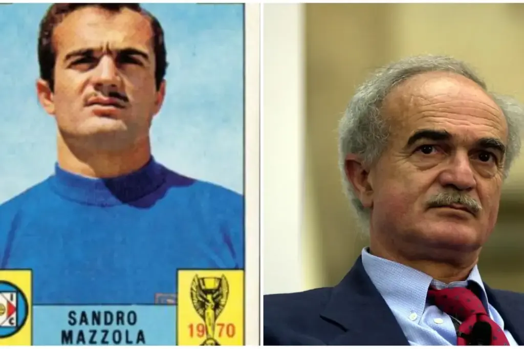 Sandro Mazzola (ag. Aldo Liverani) e la sua figurina