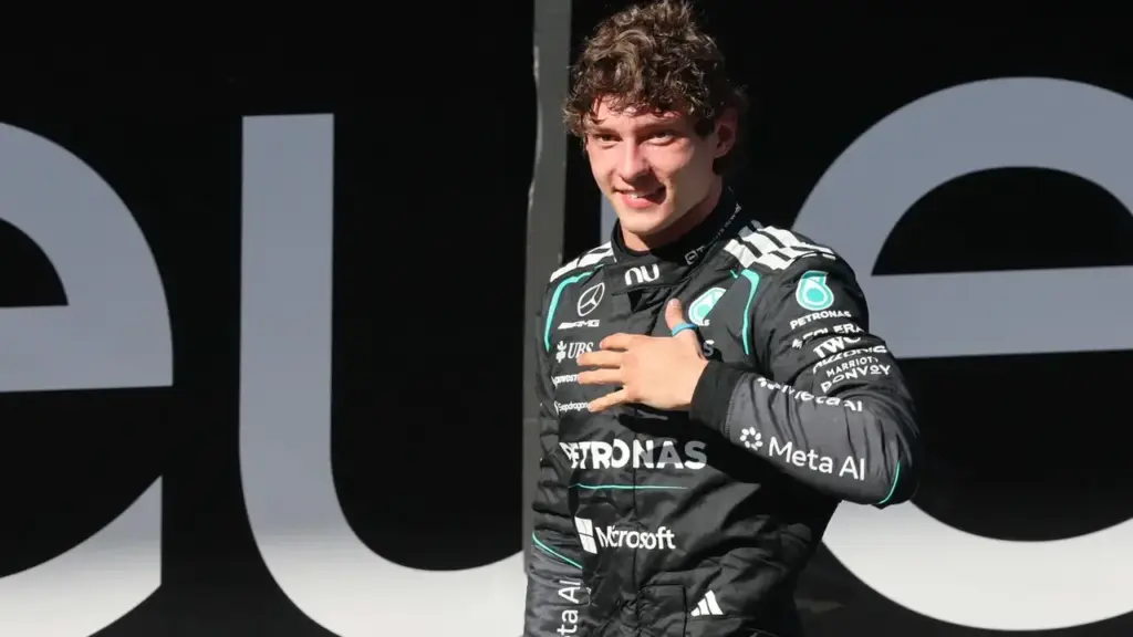 Il pilota bolognese Kimi Antonelli (AFP)